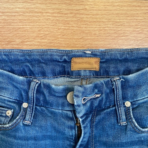 MOTHER denim High Waisted Looker Ankle Jeans NWOT - Picture 5 of 10